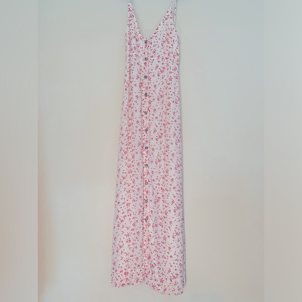 Ganni floral sundress. Originally purchased from The Real Real.